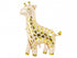 Metallic Gold Giraffe <br> 41”/104 cm Tall